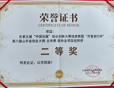 2022第五居’中国创蛋‘创业大赛服务业项目组二等奖